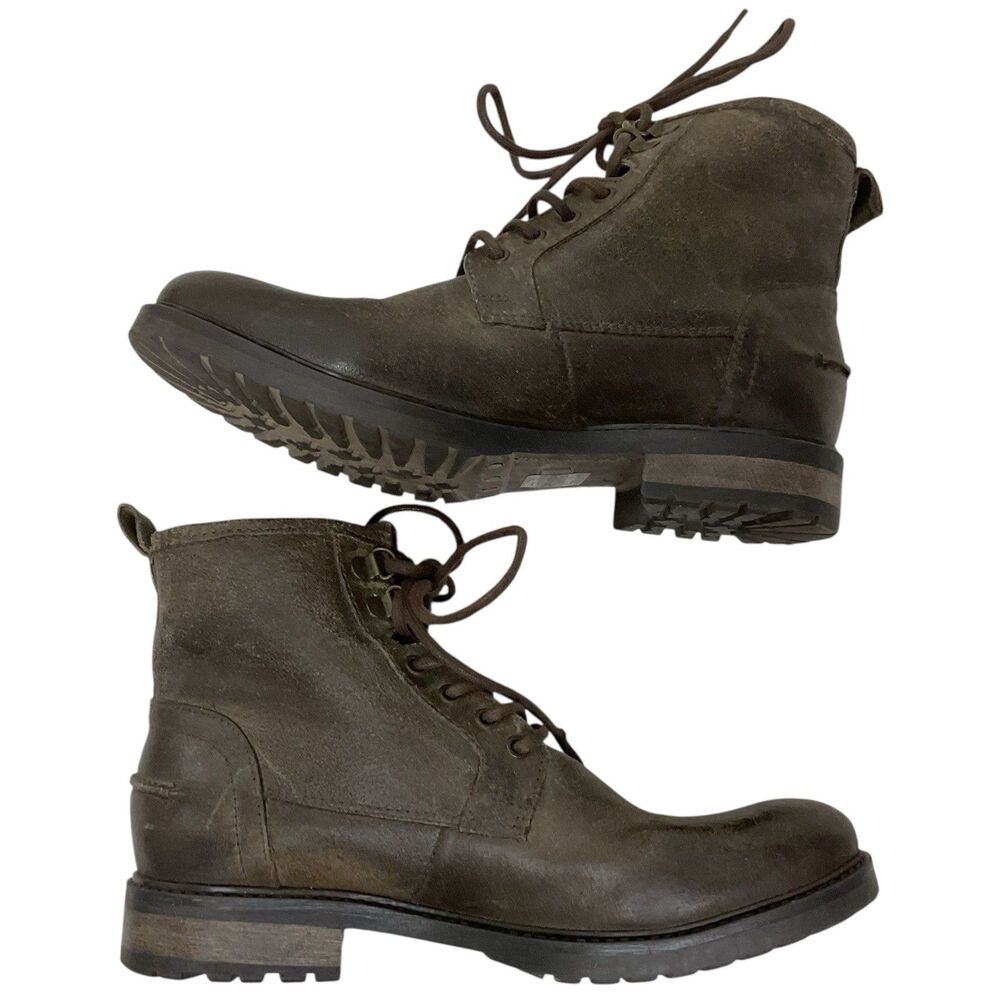 ASOS Design‎ Men's Size 5 Leather Lace-Up Ankle Boots